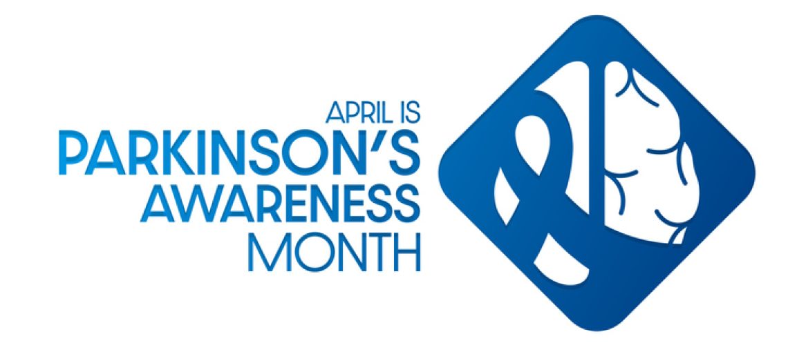 April is Parkinsonâs Awareness Month. Vector illustration. Holiday poster